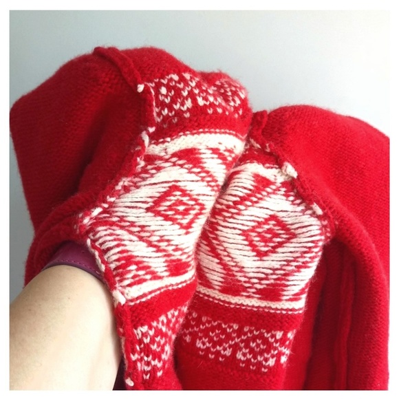 American Eagle Men's Size M Red Sweater - Picture 5 of 7